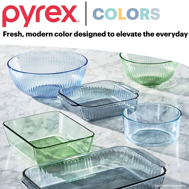 Colors Sculpted Tinted Dreams 3-piece Mixing Bowl Set with text fresh modern color designed to elevate the everyday