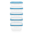 Total Solutions 10-piece 5.5-cup Food Storage Container Set