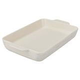 ceramic baking dish on a white background