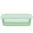 Simply Store® Tinted 6-cup Rectangle Storage with Green Plastic Lid