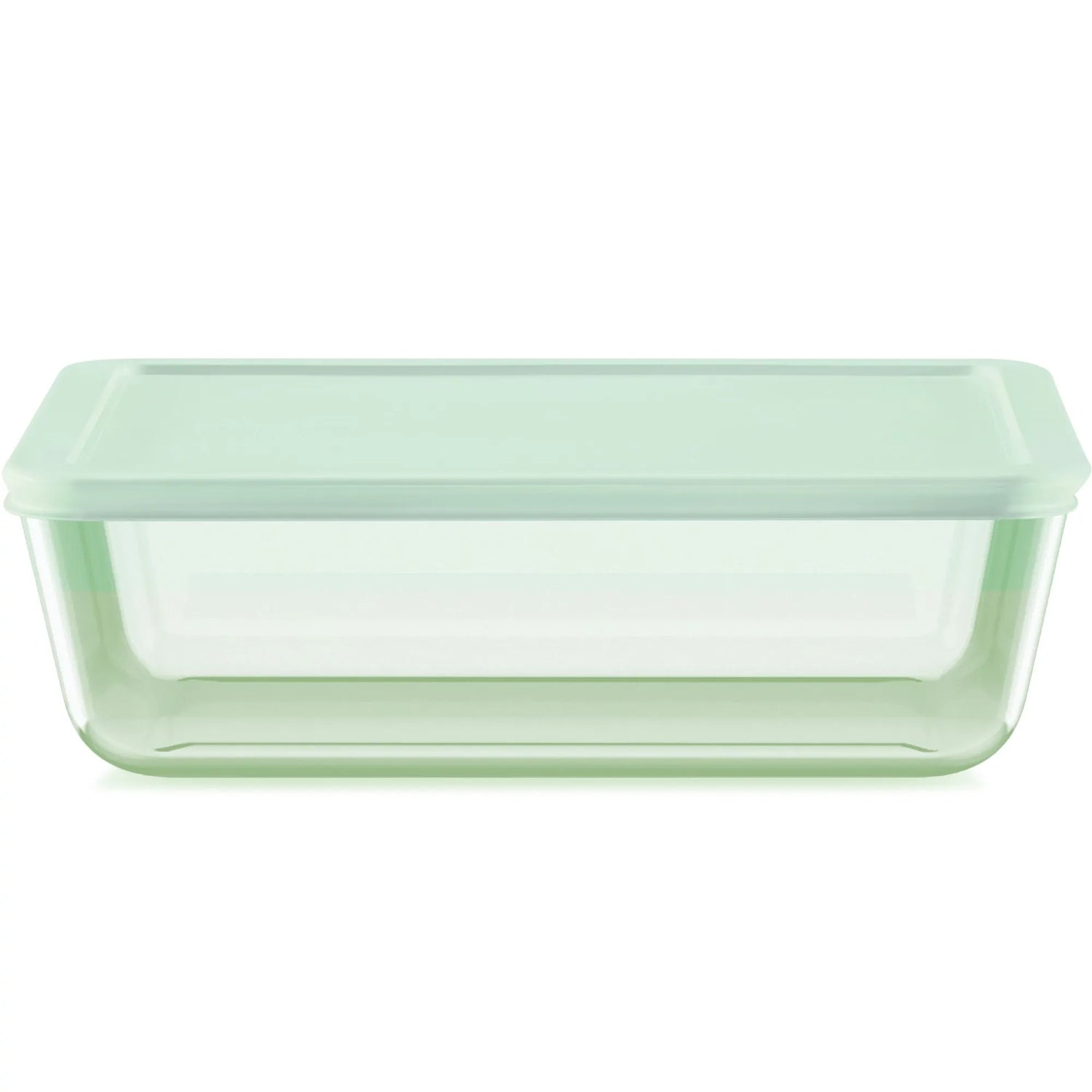 Simply Store® Tinted 11-cup Round Storage with Green Plastic Lid