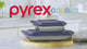 Pyrex® Sculpted Tinted Colors 8" Square Baking Dish, Smoke